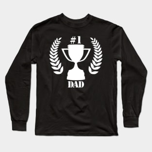Number One Dad Long Sleeve T-Shirt